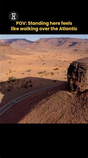 The desert POV that feels completely unreal 🏜️ #shorts #satisfying #aerial