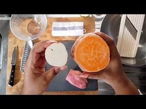 Sweet Potato Duo Chips Recipe - Béatrice FABIGNON