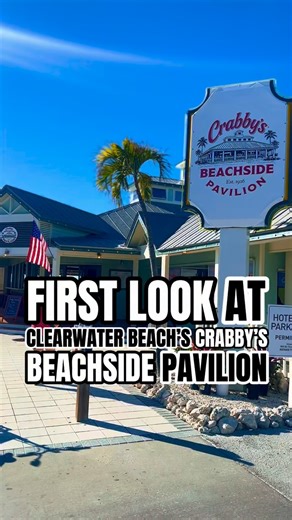 😎First look & experience INSIDE Crabby's Beachside Pavilion🙌 Refreshed and ready for live music and sunset vibes the Beachside Hospitality Team has open the doors and good times are in full swing. Yes, these is a fresh new menu, and yes they kept some staples. The bang bang lobster tacos are fantastic and so is that Bairdi Crab and the staple gator bites are still chomping. Everything was very tasty. How can you go wrong with a coconut rim pina colada. 🙌 Enjoy! #clearwaterbeachflorida #clearw