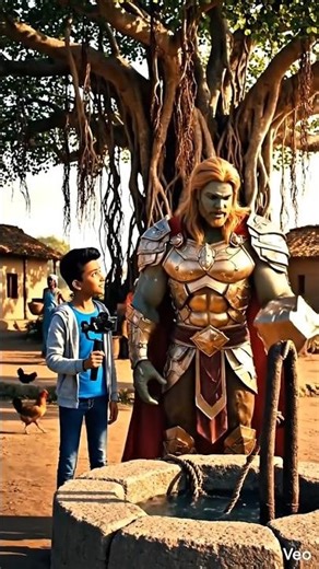 Monty & Thor in Indian Village 🌾 | Summer Farm Adventure | AI Viral Video