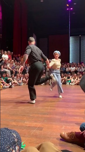 Lindy Hop Competition Highlights from Savoy Cup 2024 🕺💃 #Ludostacy #Dance #lindyhop #Swing #Battle