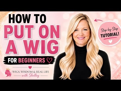 How to Put On a Wig for Beginners 💗 | Step-by-Step Tutorial