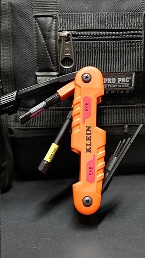 NEW Klein Tools Impact Folding Hex Key Set! (70550HD)