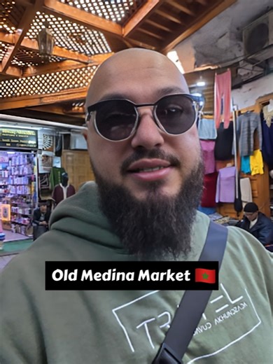 Exploring the Old Medina Market in Casablanca, Morocco