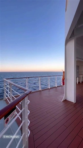 Msc Meraviglia ♥️ with msc friend the sunbae #mscmeraviglia 💙