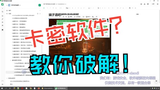 网络验证卡密软件逆向分析方法教学：断点和单步调试分析，付费软件如何逆向破解的？【游戏安全，软件安全，网络安全】小白软件破解反汇编逆向安全工程师2024最新