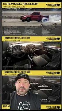 Official Dealer Order Guide For Ram Rumble Bee SRT, 5.7 and 6.4