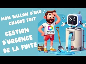 "Gérer provisoirement une fuite de ballon d'eau chaude avec une solution connectée !"