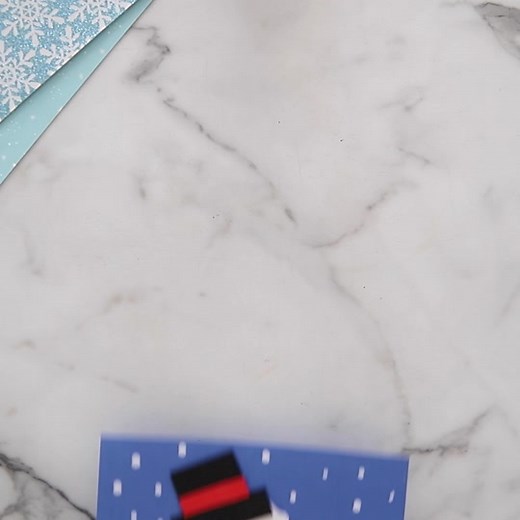 Create a Torn Paper Snowman Craft for Kids