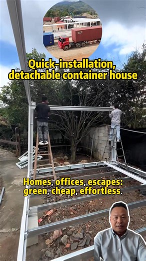 13K reactions · 722 shares | Dream with VHCON K5—2025's modular marvel! ✨ 35% faster builds, unbeatable strength, flat-pack ease.  Powering Malaysia's rapid govt housing initiatives. ️ Eco-smart for homes, offices, escapes: affordable, effortless.  Ignite yours!  DM boss Abdullah!  #ContainerHome #ContainerHouse #ShippingContainerHome | BoxInnovators | Facebook