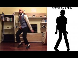 Michael Jackson dance tutorial - Beat It Back Slide