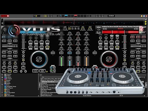 Numark N4 Virtual DJ 8 Skin