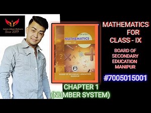 BOSEM CLASS IX MATHEMATICS CHAPTER 1 (NUMBER SYSTEM) LECTURE 15 (PART 15)