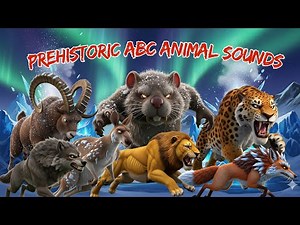 ❄️Ice Age ABC Song | A–Z Animal Sounds | Fun Ice Age ABC Song for Kids 🐯| Jumpy Jungle TV