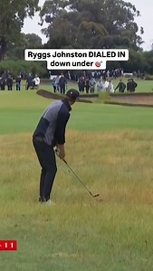 68K views · 375 reactions | Arizona State alum Ryggs Johnston co-leads the ISPS Handa Australian Open in just his SECOND DP World Tour start.  | Golf Channel | Facebook