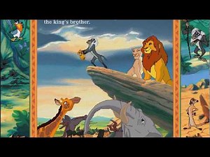 The Lion King: Disney's Animated Storybook - Part 1 - Read and Play (Gameplay/Walkthrough)