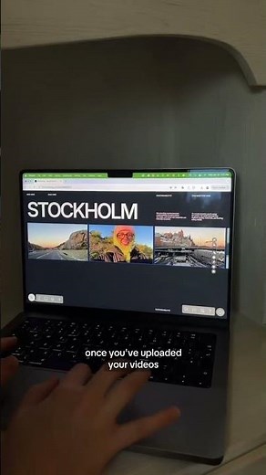 Moving video scroll