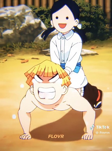 Anime Gym Training Edit featuring Tanjiro, Zenitsu, and Inosuke