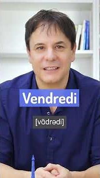 The days of the week in French #shorts