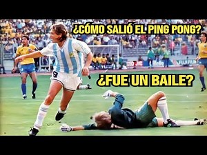 La HISTORIA de ARGENTINA 1 vs BRASIL 0 / MUNDIAL ITALIA 1990 / RESUMEN ARGENTINA BRASIL