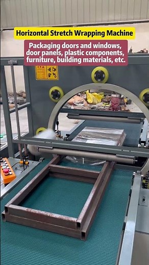 Fully Automatic Stretch Film Wrapping Machine, Box-Style Packaging,