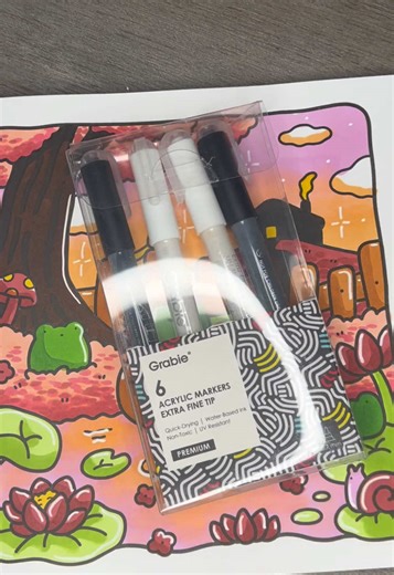‼️I wish I would have gotten these markers when I first started coloring! 😱 I’ve tried out so many other options.. and these are the best 🙌🏼 #coloring #colortok #coloringbook #colourtok #colorwithme