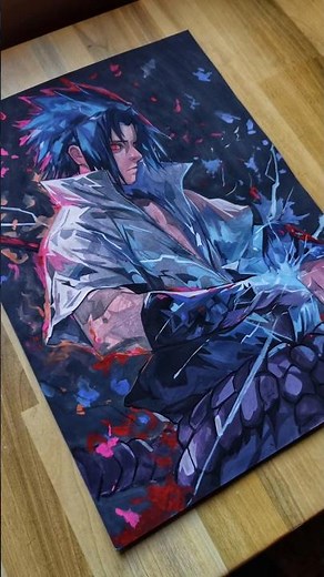 sasuke drawing #shorts