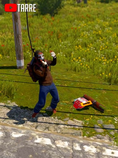 Farm PIPES & ROAD SIGNS using this Simple TRICK in RUST #rust #rusttok #rustgame #rustbasic #rustbunker #rustbasebuilding #rustbasedesign