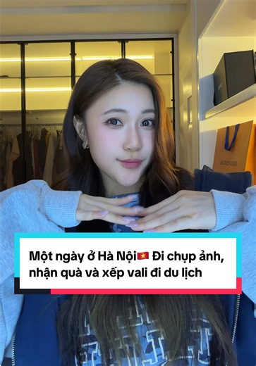 Một ngày ở Hà Nội🇻🇳 Mỗi lần về là mình tranh thủ chụp một bộ ảnh😃 Về unbox quà rồi là xếp vali đi du lịch thôii✨ #odaycohanvaloc #misty #3andChịEm #HợpTácCùng3CE