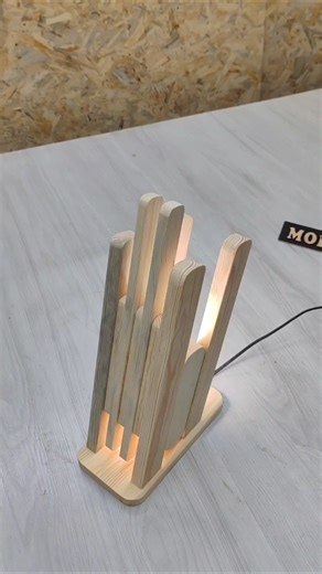 wooden night light tips, lighting decor #woodscraft #woodworking #handmade