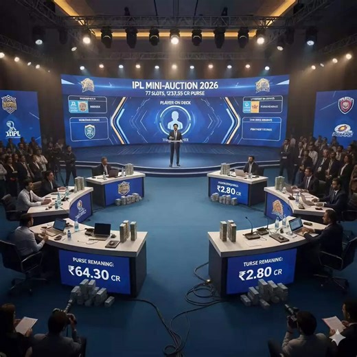 IPL 2026 auction tracker: All 77 slots filled; check who bought whom across all 10 teams