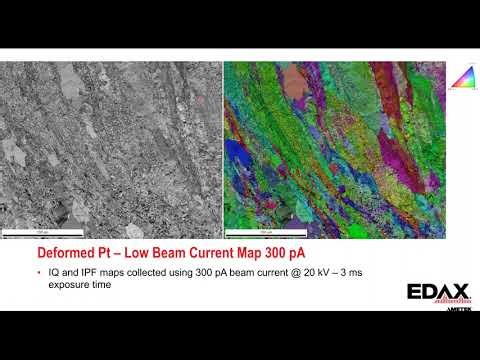Developing Clarity – Applications of Direct Detection for Electron Backscatter Diffraction