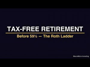 Roth Conversion Ladder: Build Tax-Free Income Before 59½