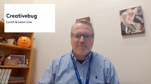 Learn, craft, and create just about anything with the Library’s Creativebug resource! Dive into this online tool available for free with a #cincylibrary card. Join us each Thursday at 12 p.m. for a Lunch & Learn where we discuss all of our Library’s amazing services. Online courses: https://cincinnatilibrary.org/learning-tools/online-courses/ | Cincinnati & Hamilton County Public Library | Facebook