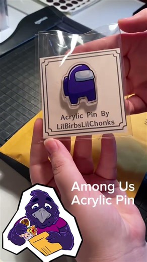 Pack an order with me! #amongus #notebook