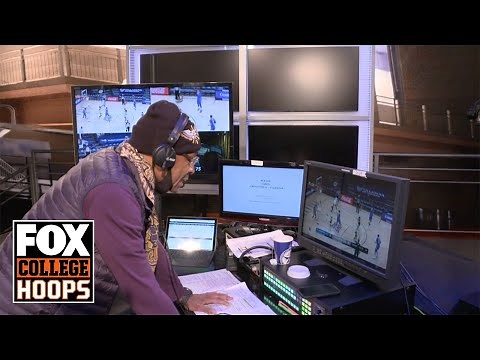 ALL-ACCESS: Gus Johnson behind the scenes | FOX COLLEGE HOOPS