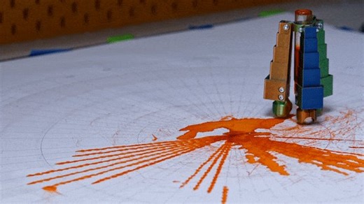 Inspired by ancient scribes, Data Critters is an installation that uses mechanical plotters to physically draw maps of online activity — from Wikipedia edits to Instagram likes and WhatsApp messages — making our invisible digital footprints visible: https://t.co/dkvwojV54A