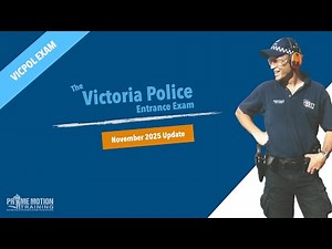 Victoria Police Entrance Exam Just Got Easier! Here's the details of the new exam Effective 11/2025