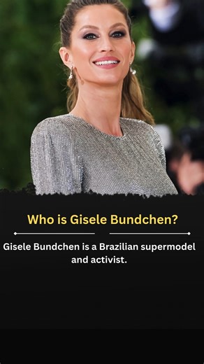 Biography Wallah on Instagram: "Who is Gisele Bundchen? #GiseleBundchen #Gisele #Supermodel #FashionIcon #VictoriaSecret #RunwayLegend #GlobalSupermodel #BrazilianBeauty #FashionIndustry #ModelLife #LuxuryFashion #StyleIcon #CelebrityNews #FashionInfluencer #HighFashion #SustainableLiving #WellnessLifestyle #GlobalIcon #WomenInFashion #modelinspiration"
