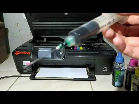 Tutorial Refill Tinta Printer HP Deskjet Ink Advantage 5525