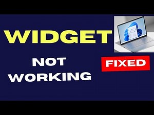 Windows 11 Widget Problems? Here's The Real Solution