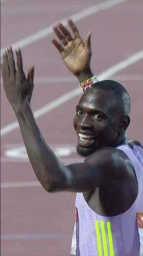 THE 800m WORLD CHAMP runs a 1500m PB 👏 Wanyonyi clocks 3:34.11 in Nairobi #ContinentalGoldTour