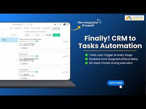 Automatically Assign Tasks When Leads Change Stages in CRM | Automate Business apps