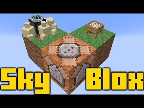I made Modded Skyblock using Datapacks in Minecraft (ep2)