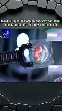 ROBOT SỬ DỤNG ỐNG NGHIỆM NUÔI CẤY CON NGƯỜI NHƯNG BÍ MẬT LOẠI BỎ SẢN PHẨM LỖI #reviewphim