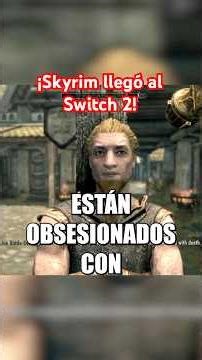 ¡Skyrim llegó al Switch 2! | 3GB #gaming #skyrim #switch2 #bethesda #nintendo