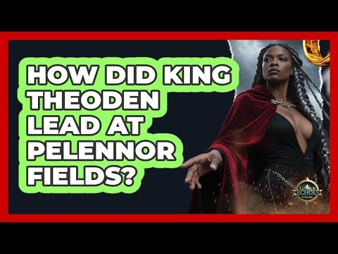 How Did King Theoden Lead At Pelennor Fields?