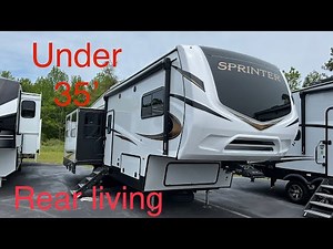 Under 35’ Great Rear Living! 2023 Keystone Sprinter 30RL