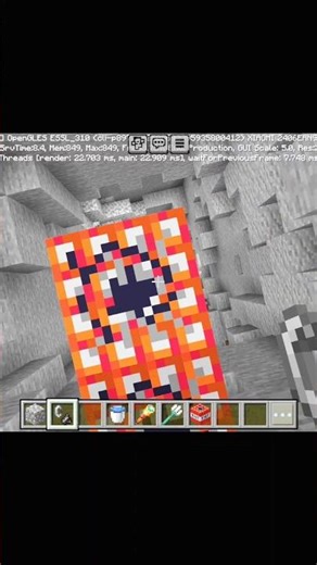 Minecraft MLG Secrete Path Discover | TNT Blast Hidden Tunnel #youtube #shorts #viral #trending