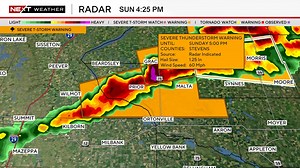 ⚠️ NEXT Weather Alert: Severe T-Storm Warning for Big Stone, Roberts, Traverse county until 7/27 5:15PM. Severe thunderstorms can produce quarter-size hail (or larger) and/or wind gusts to 60 mph or greater. Take shelter inside, in an interior room on the lowest floor of a sturdy building, and stay away from windows until the storm passes. More: wcco.com/weather | WCCO & CBS News Minnesota